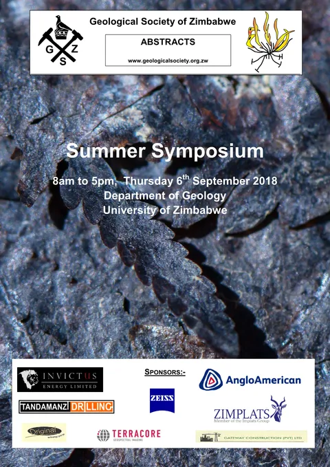 Cover of Summer Symposium Abstract - 2018