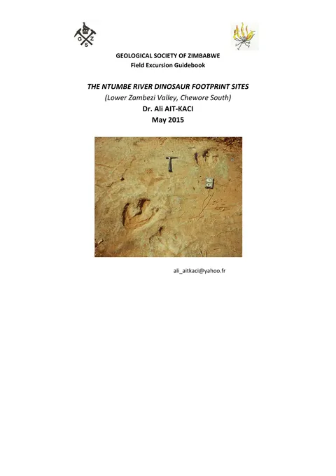 Cover of Chewore Footprints Visit 2015