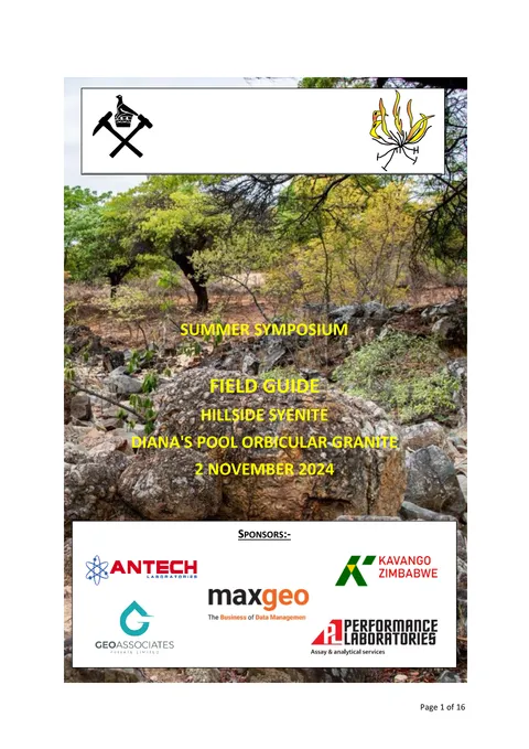 Cover of Diana's Pool Orbicular Granites 2024