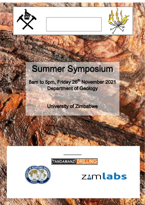 Cover of Summer Symposium Abstract - 2021